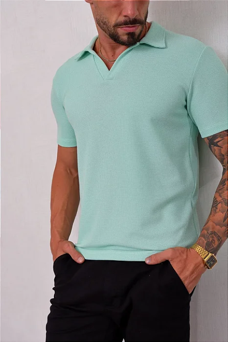 Polo Gola V Mumbai Verde Claro