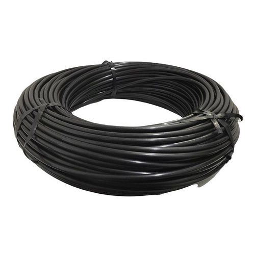 Mangueira Tubo Nylon Preto Tecalon 8mm Rolo 100 Metros