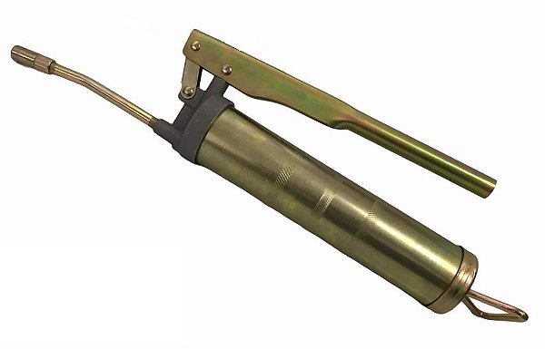Bomba De Graxa Engraxadeira Manual 400g Graxeira  Extensão
