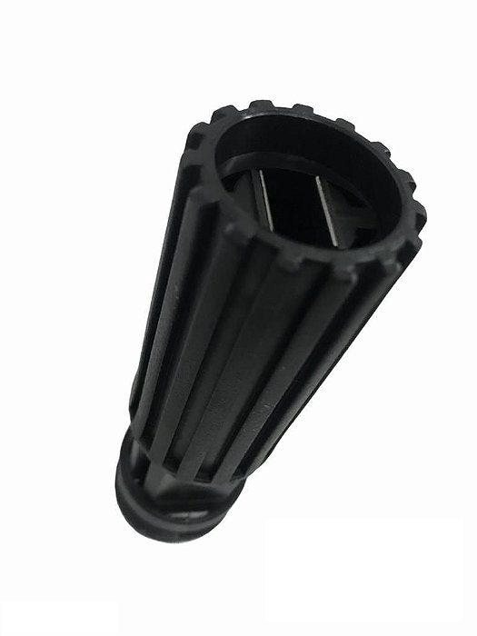 Esguicho Regulavel Lava Auto Jato 1/2 '' Furo 2,2mm Preto