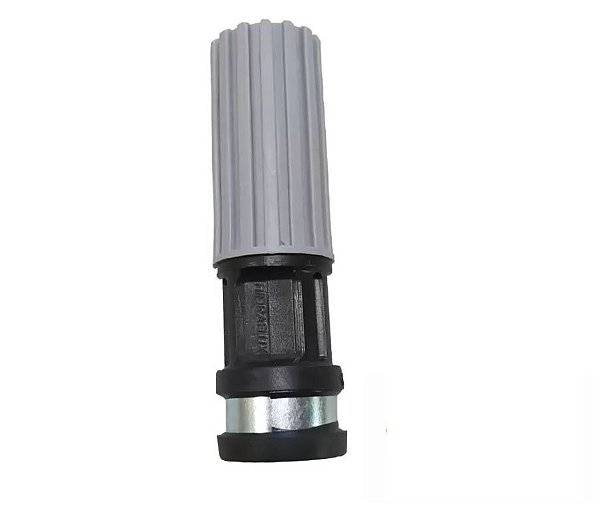 Esguicho Regulavel Lava Auto Jato 1/2  Furo 1,5mm Cinza