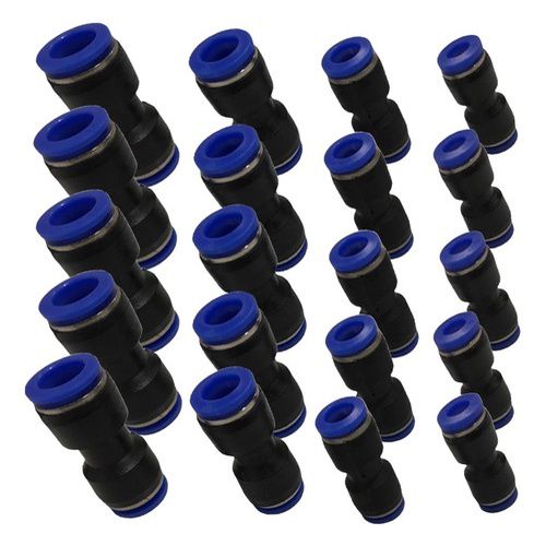 Engate Rápido Pneumático União 6 8 10 12mm kit  5 De Cada