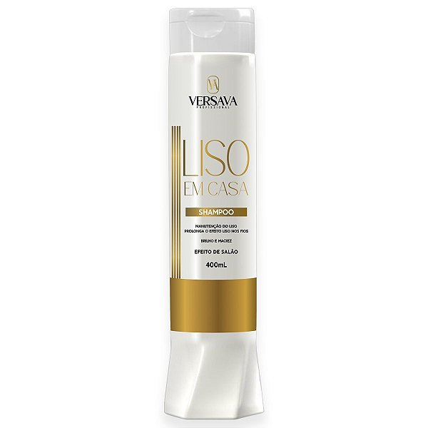 Shampoo Capilar Versava Liso Em Casa 400ml