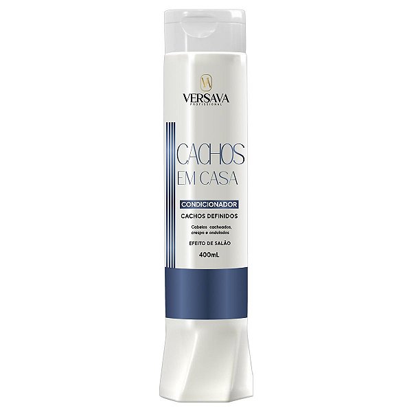 Condicionador Capilar Versava Cachos Em Casa Naturais 400ml