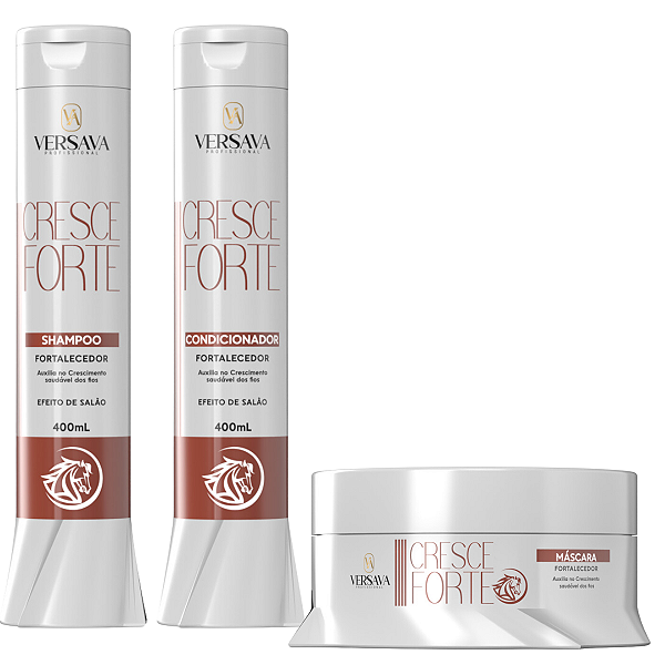 Kit Cresce Forte Shampoo +  Condicionado + Máscara