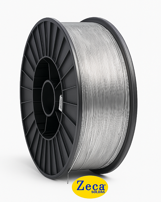 ARAME TUBULAR PARA SOLDA E71T-1C DE 1,0mm DE DIÂMETRO (BITOLA) - CARRETEL 15kg (D270mm)