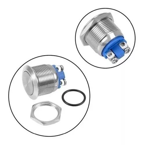 Botão Push Button Inox - Momentâneo Start Pulso - Ip67 - Blutu - Loja ...