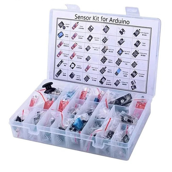 Kit Com 45 Módulos, Sensores Arduino, Pic, Raspberry