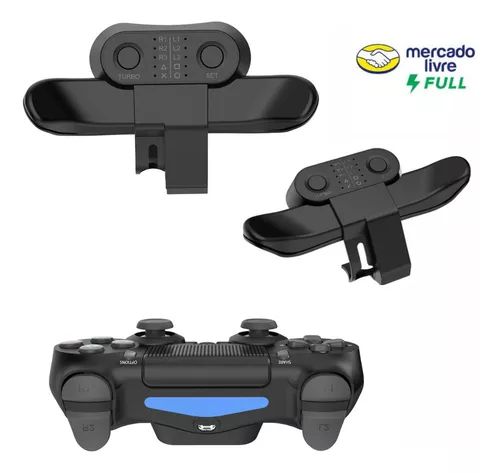 Controller Paddles Ps4 Botao Traseiro Programavel Turbo