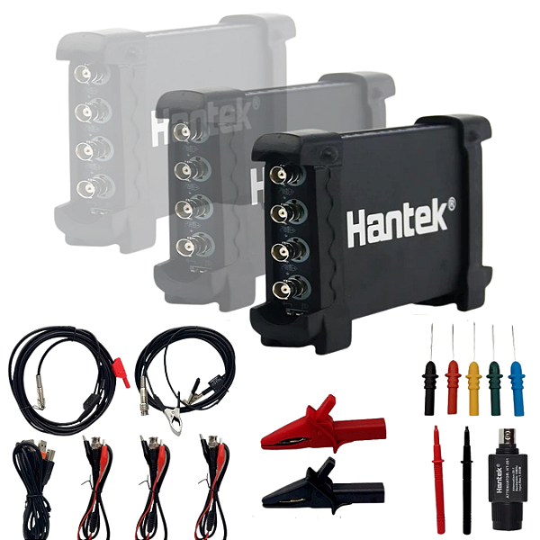 Osciloscópio Digital 4 Ch 70 Mhz 1gsa/s Hantek 6074be Scoper