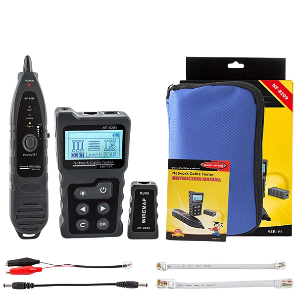 Teste Cabo De Rede Noyafa Nf-8209 + Nf