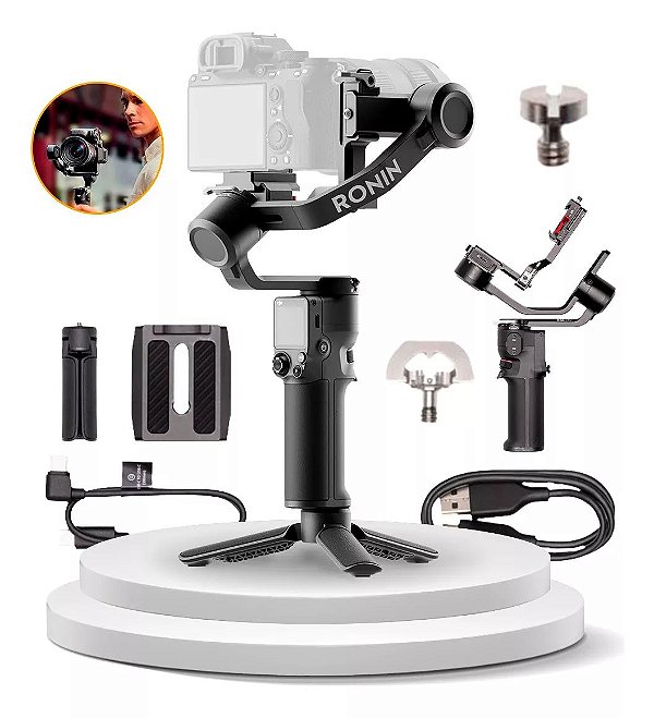 Estabilizado Dji Ronin Rs 3 Gimbal Rs3 Mini Original + Nf