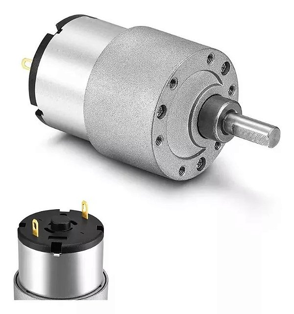 Micro Motor Dc C/ Caixa De Redução 6v 13rpm 8.5kgf.cm ( Modelo Novo)