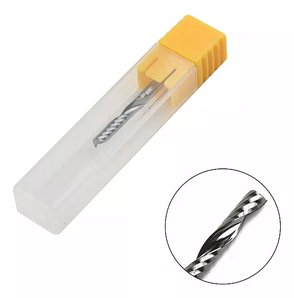 Fresa Para Acrílico E Outros Plásticos 1 Corte 2.5mm X 12mm