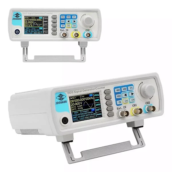 Gerador De Funcão Sinais Duplo Canal 60 Mhz
