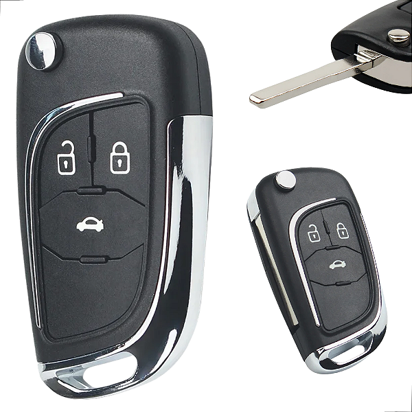 Capa Chave Canivete Chevrolet Onix Prisma Cruze 2013 A 2017