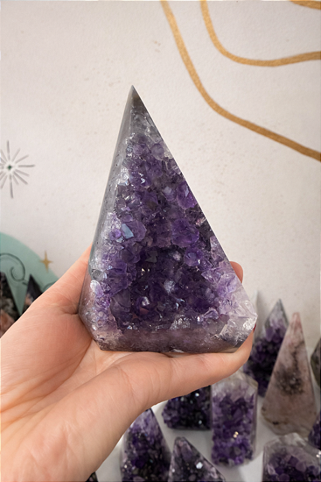 Ametista - drusa/ponta