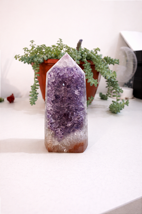 Ametista - drusa/ponta