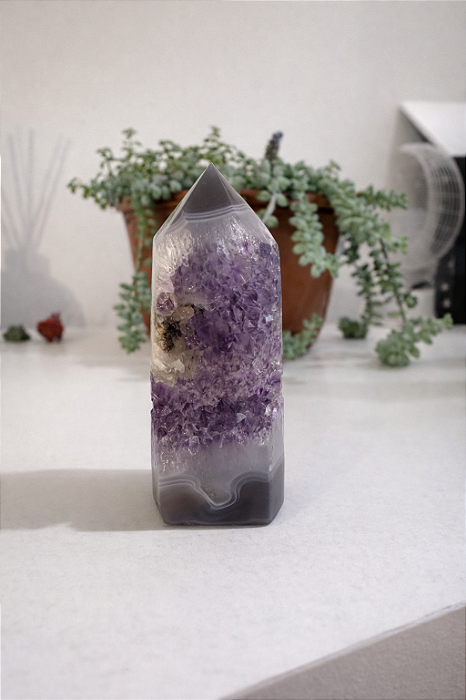Ametista - drusa/ponta