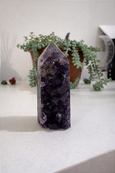 Ametista - drusa/ponta