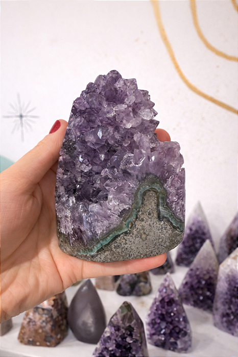 Ametista - drusa/ponta