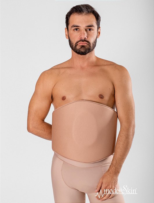 CINTURÃO RIGIDO REGIÃO FLANCO/ABDOMINAL COM VELCRO