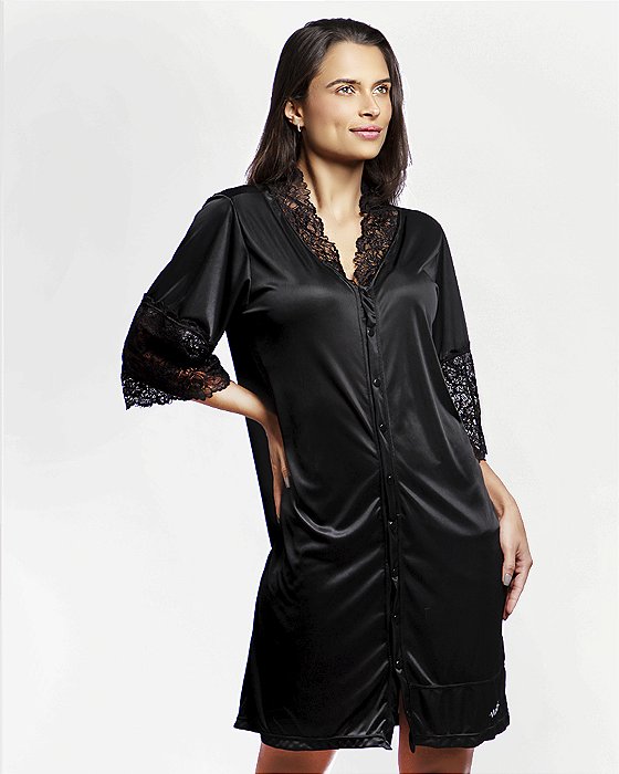 Chemise Pós-Cirúrgico com Renda e Compartimento para Dreno – Elegância e Conforto no Pós-Operatório