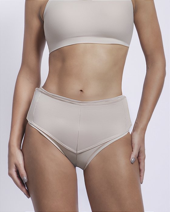 Calcinha com Placa de Contenção para Região Pubiana – Suporte e Conforto no Pós-Cirúrgico