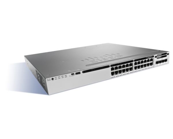 Cisco Catalyst WS-C3850-24T-E  - Switch Catalyst 3850 24 Portas Data IP Services - Seminovo com Garantia