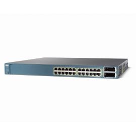 Cisco Catalyst WS-C3560E-24PD-S - Switch Catalyst 3560E 24 10/100/1000 PoE 750W - IPBase - Seminovo com garantia