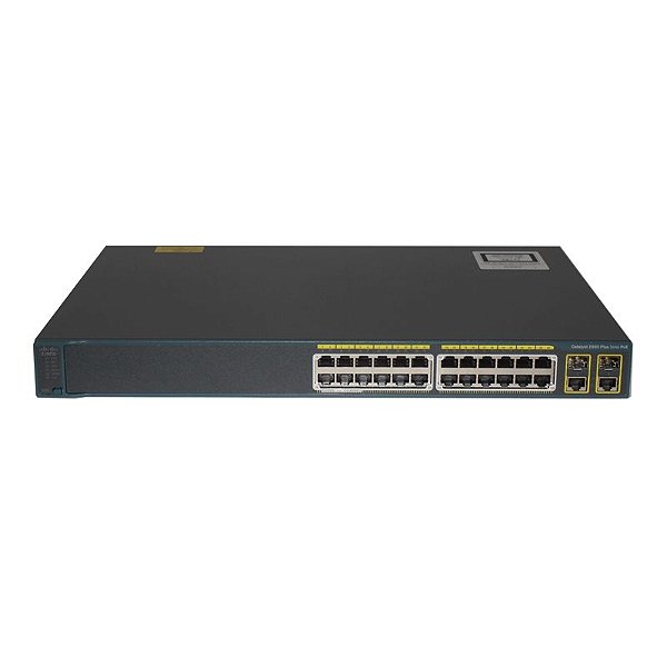 Cisco Catalyst WS-C2960+24TC-BR - Switch Catalyst 24 Portas 10/100 + 2 SFP Lan Base