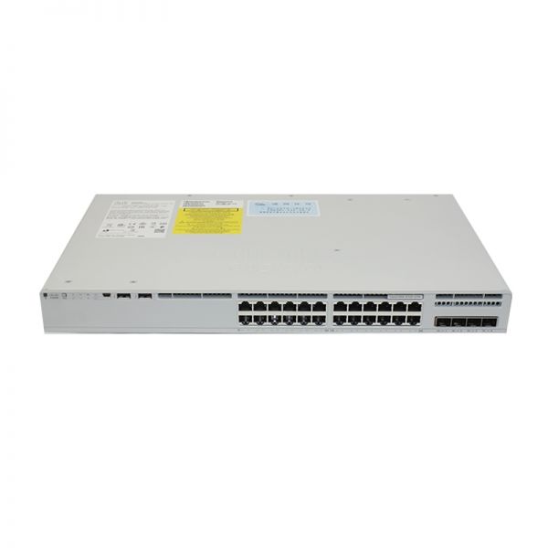 Switch Cisco Catalyst C9200L-24P-4G-E-BR - Switch Catalyst 9200L 24-Portas POE DATA, 4 X SFP 1G, Network Essentials - Gerenciavel - Incluso Licença DNA 3 Anos *Preço válido para empresas de SP com inscrição estadual*