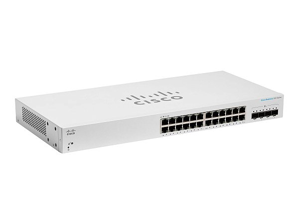 Switch Cisco Business CBS220-24T-4G-BR - 220 Series Smart Switch, 24-Portas GE, 4X1G SFP *Preço válido para empresas de SP com inscrição estadual*