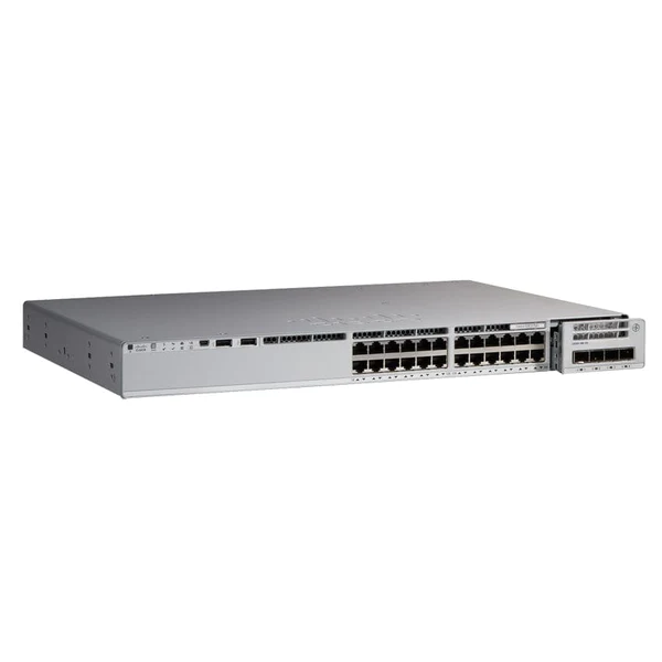 Switch Cisco C9200-24P-A - Catalyst 9200 24-port PoE+ Switch, Network Advantage