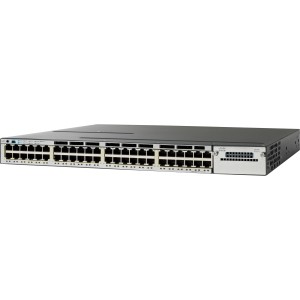 Switch Cisco catalyst WS-C3750X-48PF-L - 48 portas Gig PoE+ empilháveis , fonte de 1100 W 1 RU, LAN Base os cabos Stack precisam ser adquiridos separadamente Seminovo com garantia *Preço válido para empresas de SP com inscrição estadual*