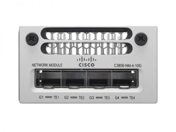 Modulo SFP Cisco Catalyst C3850-NM-4-10G - Cisco 3850 Series Network Module C3850-NM-4-10G 4 x 10GE Network Module