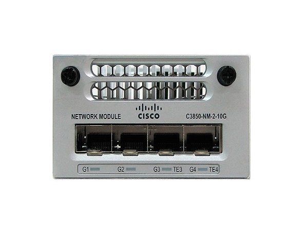 Modulo SFP Cisco Catalyst C3850-NM-2-10G - Cisco 3850 Series Network Module C3850-NM-2-10G 2 x 10GE Network Module