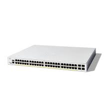Switch Cisco C1300-48P-4X - Catalyst C1300 48-port GE, PoE, 4x10G SFP+ - Substitui o CBS350-48P-4X
