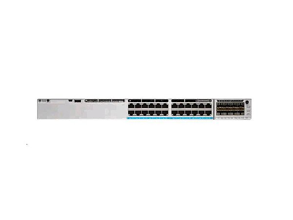 Locação - Switch Cisco C9300-48P-A Catalyst 9300 48-port 1G copper with modular uplinks, PoE+, Network Advantage