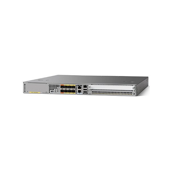 Roteador Cisco ASR1001-X Cisco ASR 1001-X System, Crypto, 6 built-in GE, Dual P/S