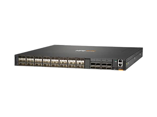 Switch HPE Aruba - JL624AHPE Aruba Networking CX 8325‑48Y8C 48p 25G SFP/+/28 8p 100G QSFP+/28 FB 6 Fans 2 PSU Bundle