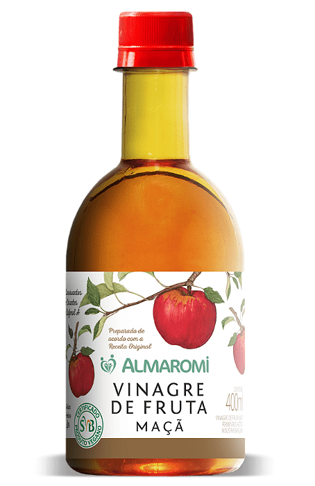 Vinagre de maçã 400ml - Almaroni