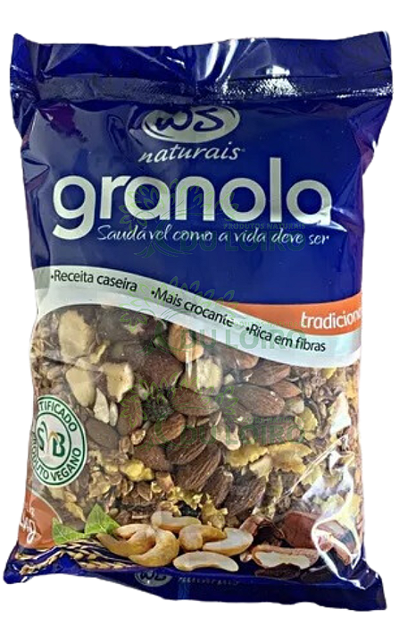 Granola Tradicional 1kg - WS Naturais