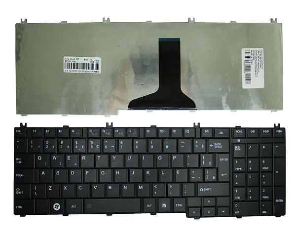 TECLADO TOSHIBA SATELLITE C655 C655D L670 L670D L675 L675D C650 C650D C660 C660D L650 L750 L755 L505