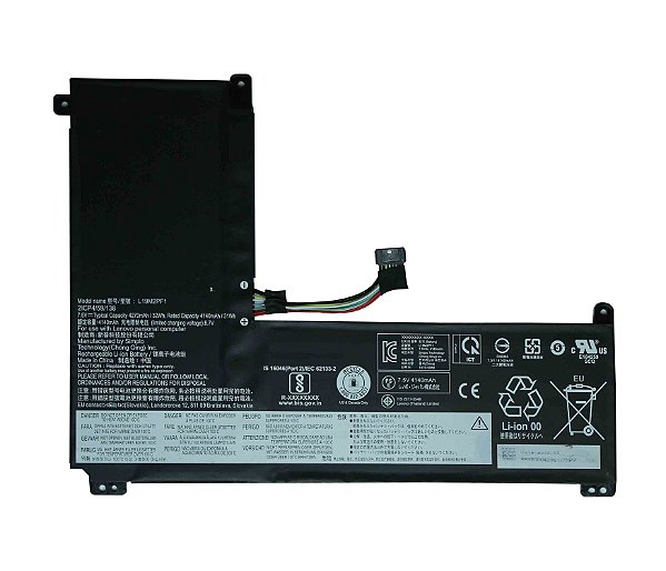 BATERIA LENOVO 81VU IDEAPAD 1 14IGL05 S150 1-11IGL05 L19L2PF1 L19C2PF1 L19M2PF1 7.6V 32WH/4210mA