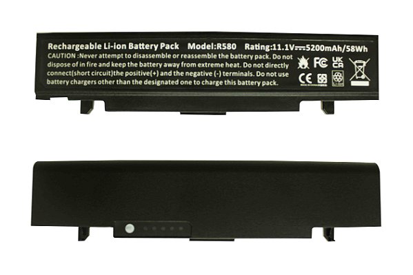 BATERIA SAMSUNG (PRETA) RV410/RV411/RV415/RV430/R440/R480/NP300/NP270/R428 11.1V / 5.200MA / 58WH