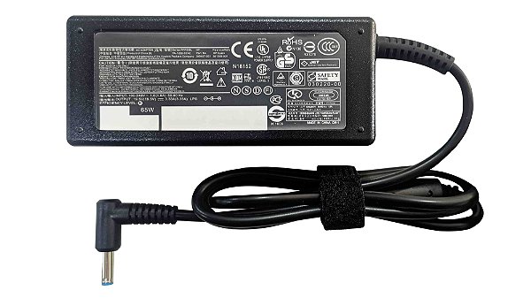 FONTE HP P.AZUL FINO (4.5x3.0MM)65W 19V 3.33A ULTRAB. 240/246/G2/G3/G5/G6/X360/M10761/15-DB0031NR/14-N050BR