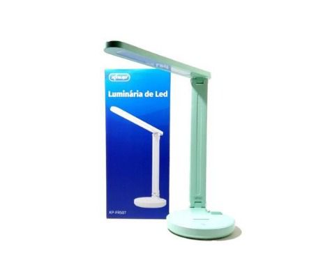 LUMINÁRIA LED ARTICULADA PORTÁTIL RECARRÉGAVEL (KP-FR507)