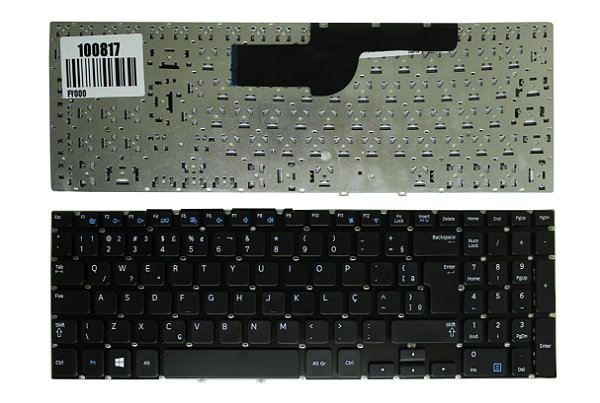 TECLADO SAMSUNG NP270E5 NP270E5G NP550 NP550P5C 15 POL / NP275 E5E/E5G/E5J (PRETO) (4H+N4N0M.00U)