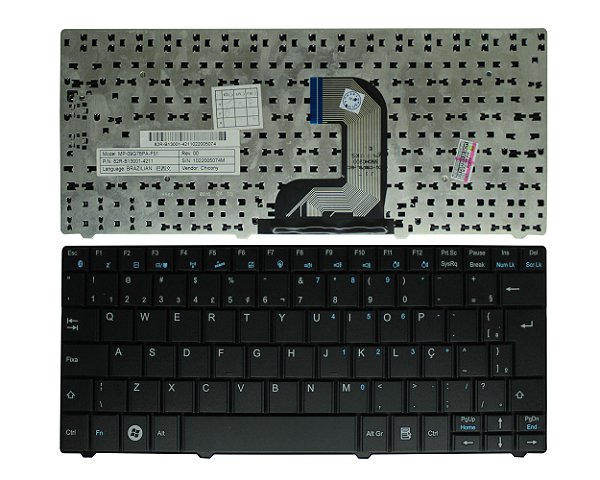 TECLADO PHILCO NET PHN 11A 11B11 11053 MP-09G78PA-F51